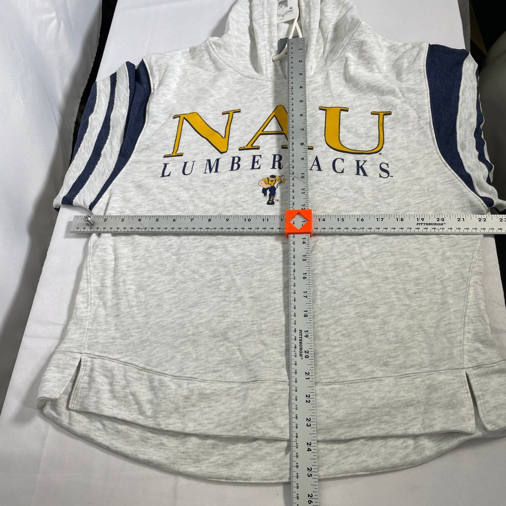 Northern Arizona Lumberjacks NCAA Gray Hoodie Sweatshirt Women's XL NWT - Picture 12 of 12